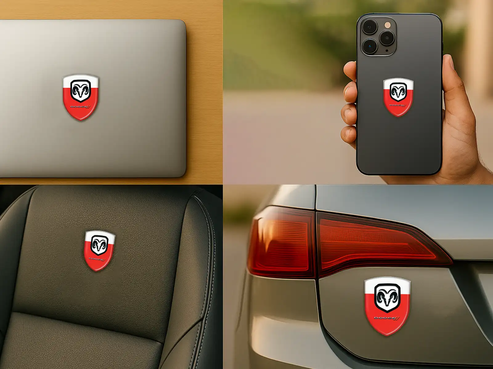 Dodge Stoßsticker Pro Max Stilvoll Modern Custom